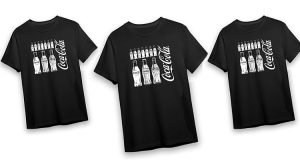 t-shirt Coca-Cola concorso rush&win