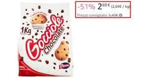 Gocciole Pavesi 1Kg sconto
