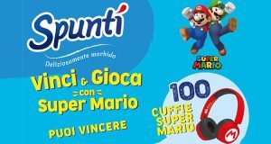 concorso Spuntì Vinci e gioca con Super Mario
