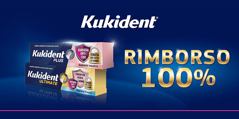 cashback Kukident Rimborso Totale 2