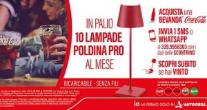 concorso Con Autogrill e Coca-Cola vinci la lampada