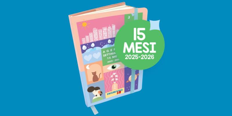 agenda settimanale 2025-2026 omaggio con Enigmistica IN