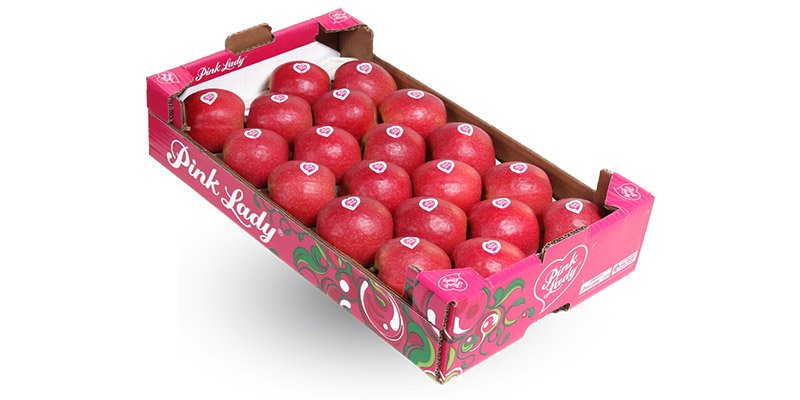 cassetta di mele Pink Lady