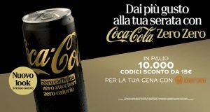 concorso Coca Cola Zero Zero Just Eat