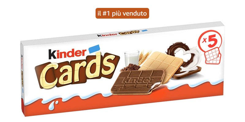 Kinder Cards 5 confezioni