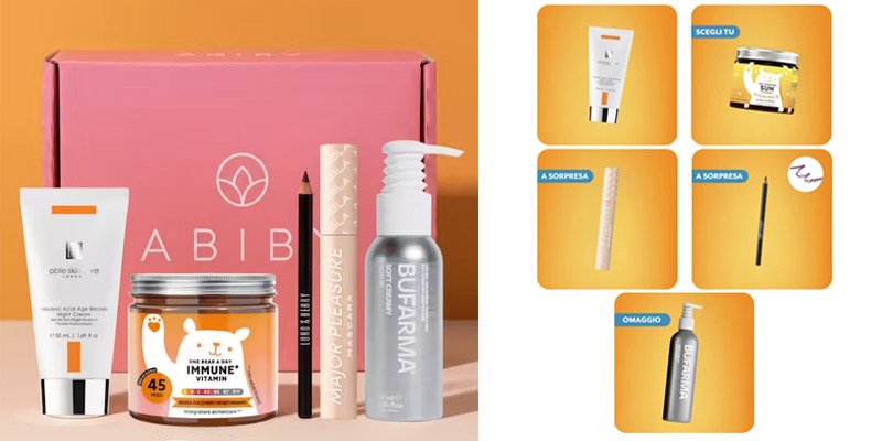 beauty box Abiby ottobre 2026
