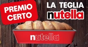 teglia Nutella premio certo